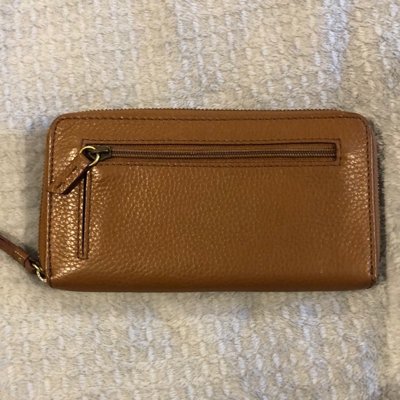Fossil tan wallet - Picture 2 of 3